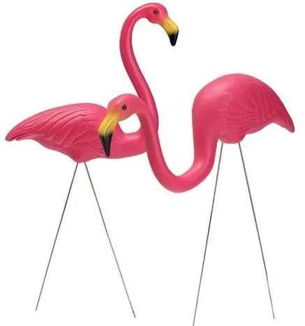 FLAMINGO DECORATIV DE GRĂDINĂ EMPA BLUEGARDEN, SET DE 2 BUCATI