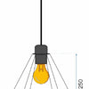 LAMPA SUSPENDABILA EMPA DIAMANT LIGHT GOLD