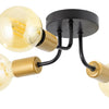 LAMPA EMPA APP1117-3C BLACK GOLD