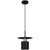 LAMPĂ SUSPENDATĂ EMPA APP1145-1CP BLACK ROSE GOLD