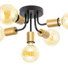 LAMPA EMPA APP1118-5C BLACK GOLD