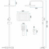 COLOANA DE DUS EMPA HELIX CHROME