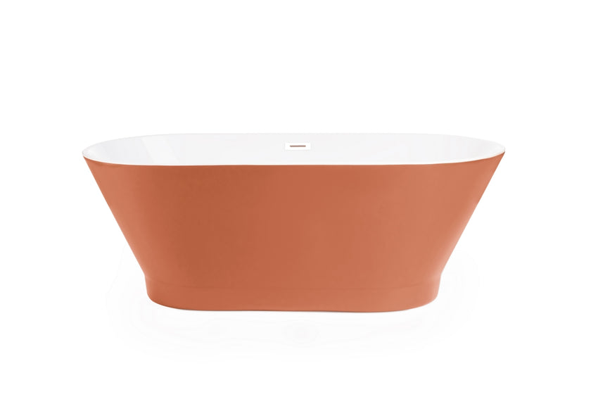 CADA DE BAIE FREESTANDING EMPA OSLO - BEIGE RED