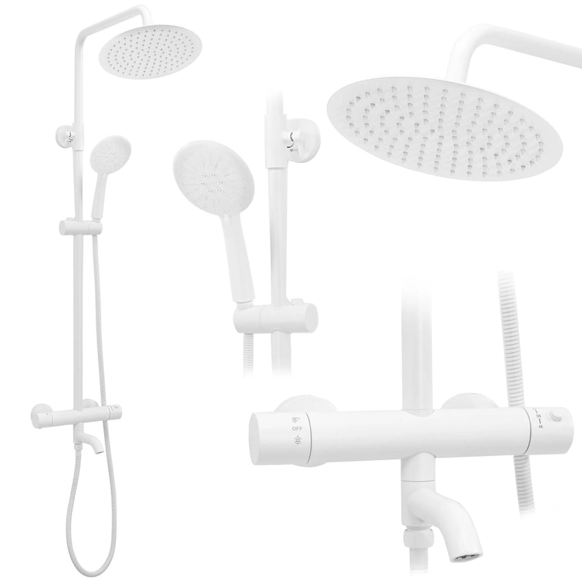 SET DE DUS CU TERMOSTAT EMPA LUNGO WHITE