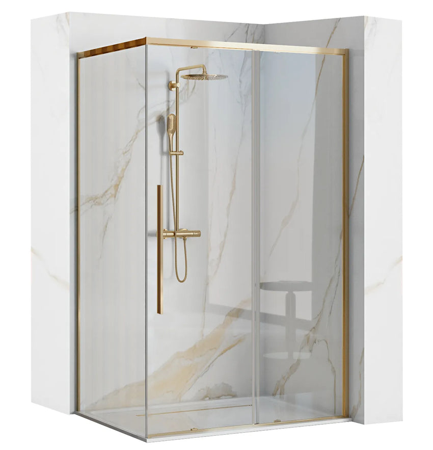 CABINA DE DUS SOLAR EMPA GOLD 90X90 CM