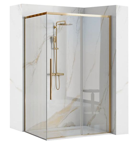 CABINA DE DUS SOLAR EMPA GOLD 90X90 CM