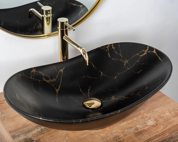 LAVOAR PENTRU BLAT EMPA ROYAL 60 BLACK MARBLE MAT