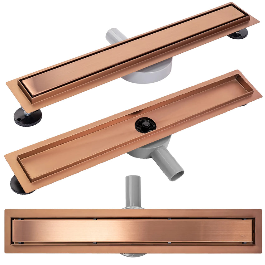 DRENAJ LINIAR EMPA PURE NEO BRUSHED COPPER