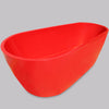 Cada freestanding, MillaEMMA -EMPA ovala red, 170 x 79.5 x 60 cm