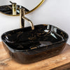 LAVOAR PE BLAT EMPA BELINDA BLACK MARBLE SHINY