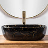 LAVOAR PE BLAT EMPA BELINDA BLACK MARBLE SHINY