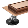 DRENAJ LINIAR EMPA PURE NEO BRUSHED COPPER